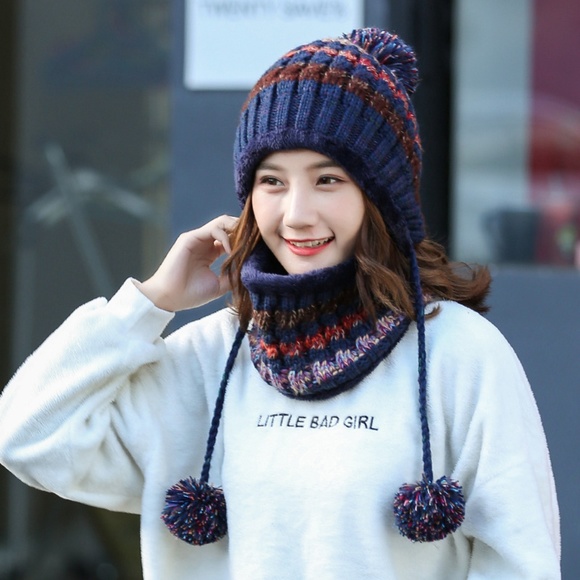 Accessories - Colorful Knit Hat for Women